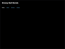 Tablet Screenshot of breezybailbonds.com